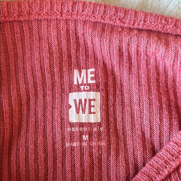 Pink Ribbed Tank Top - Picture 2 of 4